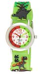 Ravel Children's Green Dinosaur Time Teacher Watch