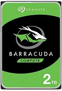 Seagate BarraCuda 2TB Internal Hard Drive HDD – 3.5 Inch SATA 6Gb/s 7200 RPM 256MB Cache – Frustration Free Packaging (ST2000DM008/ST2000DMZ08)