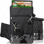 Xtreme Sight Line ~ Xecutive Faraday Bag for Tablets and Other Medium Size Electronics ~ Data Security for Executive Travel ~ Shoulder Strap Included ~ Tracking/Hacking Defense