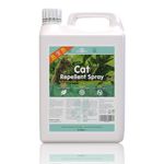 KinderPet Cat Repellent Spray Big Value 5L Refill Stop Cats Anti Fouling Cat Deterrent Stop Fouling Pooping Peeing Urinating Scratching Eucalyptus Lime Peppermint