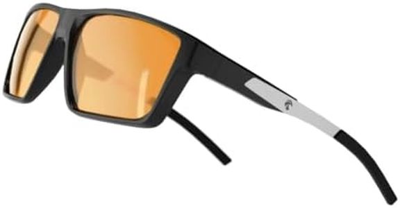 Horus X - Gaming Glasses | Blue Light Blocking Computer Screen Glasses | Anti Fatigue & Eyestrain for Men and Women | Revolution Black