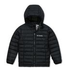 Columbia Youth Boys' Hooded Jacket, Powder Lite II