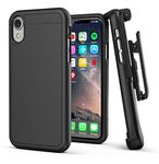 Encased iPhone XR Belt Clip Holster Case, Ultra-Slim Protective Cover with Holster (Slimshield Series)