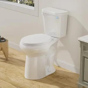 Simple Project 21 Inch Tall Toilets for Seniors, High Toilet Round with Comfort Chair Seat, 1.28 Gpf Powerful Single Flush Extra Tall Toilets, ADA Comfort Height Handicap Toilet forTall Person
