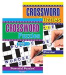 Squiggle Martello P2164 A4 Crossword Puzzle Books, Set of 2