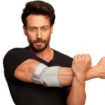 Leeford Elbow Wrap for Gym Workout, Badminton, Pain Relief & Joint Support | Tennis Elbow Guard for Men and Women, Neoprene, Universal