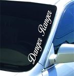 Danger Ranger Version DD101 Lowrider Car Truck Window Windshield Lettering Decal Sticker Decals Stickers Drift Dub Lowered JDM Fresh Detailed Stance Fitment 4x4