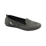 Indifeet - Ballerina Shoes for Women, Stylish Slip on, Girls Soft Winter Footwear, Ladies Comfortable Sole Walking Ballet Shoe, Casual Slip-on Ballerinas, Grey