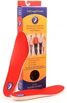 Pure Stride Full Length Insoles, Comfort Insoles - Shoe Insert, Support for Metatarsals, Flat Feet - Pain Relief for Plantar Fasciitis, Arch, Heel - 1 Pair, Men's 4-4.5, Women's 6-6.5