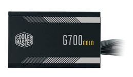 Cooler Master G700 Gold 80 Plus Gold Certified Power Supply, Intel ATX 12V 2.52, 120mm HDB Fan, 2 EPS Connectors.