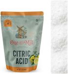 ONE IN A MILL Citric Acid Powder 1LB | Food Grade for Cooking, Baking, Canning, and Cheese Making | All-Natural Preservative & Flavor Enhancer | DIY Skincare, Bath Bombs, Water Softening, and Cleaning