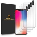 POWEE A++ Super OG Grade Tempered Glass ((4 Pack)) for iPhone 11 & iPhone XR, Screen Protector, Multi Layered, Super Strong, Longer Lasting.