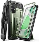 SupCase Outdoor Case for Samsung Galaxy A53 5G Mobile Phone Bumper Case 360 Degree Protective Cover [Unicorn Beetle Pro] with Integrated Screen Protector (Green)