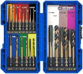 JEFE HEX 20pcs Hex Shank Drill and 