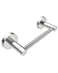 WZRUA Toilet Roll Holder Wall Mounted,Chrome SUS304 Stainless Steel Toilet Paper Holder, Drilling Double Post Pivoting Toilet Roll Holder for Toilet, WC, Bathroom