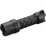 COAST Polysteel 400 440 Lumen Waterproof Pure Beam Focusing LED Flashlight with Twist Focus and Stainless Steel Core , Black