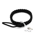 ELFOG Paracord Camera Wrist Strap Lanyard with Screw Suitable for Insta 360 X3 X4, Ace Pro, DSLR Mirrorless Cameras, Selfie Sticks