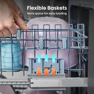Hisense 14-Place Dishwasher – Stainless Steel