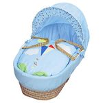 Kinder Valley Moses Basket, Kite Blue