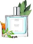 Em5 Glass Drop Perfume For Men | Amber Spicy Whisky | Eau De Parfum Spray | Strong And Long Lasting Fragrance | Luxury Gift For Him