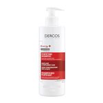 Vichy Dercos Energy+ Fortifying Hair Shampoo With Niacinamide & Vitamin E to Protect, Fortify, Thicken, and Strengthen Hair. Reduce Frizz and Hair Breakage. Recommended by Dermatologists, 400mL