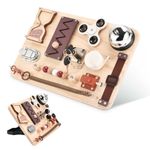 Dementia Activities for Seniors-Alzheimers Products for Elderly-Memory Games for Autism Adult-Dementia Gadgets-Fidget Board-Sensory Mat ADHD Toys-Anxiety Relief Items-Gift for Seniors