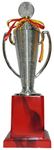 Mahindra Accessories Silver Cup Diamond Award Trophy (13.5 inches) Plastic. Winner Prize for Cricket, Corporate, Sports, Best Performance, Football, Dance, Singing