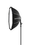 HIFFIN® 90cm Flash Speedlite Softbox Portable Outdoor Octagon Umbrella Softbox with 9 fit Light Stand for ptoto Studio