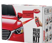 COM-PAINT Best Car Scratch Remover Kit - Spray Paint for Toyota, RC Colour (Attitude Black) - Made in India