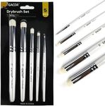 GACDR Dry Brush Miniature Painting, 5 Sizes Drybrush Set for Miniature Warhammer Citadel Model Paint,Hobby Detail Paint Brushes…