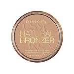 Rimmel London - Natural Bronzer, waterproof, Sunkissed Finish, blends effortlessly, up to 10H wear, 100% Cruelty-Free - Sun Shine