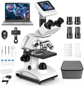 PalliPartners 40x-2000x Biological Compound Trinocular Microscope