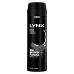 Lynx Black 48 hours of odour-busting Deodorant Bodyspray 200 ml