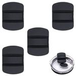 MagSliders Replacement Set 4 Pack Push Block Top Magnet Slide Blocks Magnetic Sliders for Yeti Rambler Ozark Trail Tumblers Cups Lids BPA Free Spill Proof