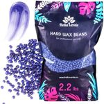 Wax Beans - Hard Wax Beads for Hair Removal - Brazilian Eyebrow Home Body Wax for Men Women