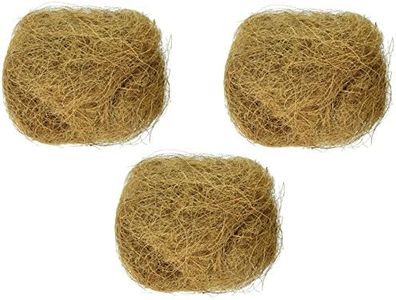 Prevue Pet Products (3 Pack) Sterilized Natural Coconut Fiber for Bird Nest3