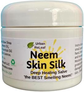 NEEM SKIN SILK Restoring 100 NATURAL Ayurveda Balm. Soothing to body & soul. 60ml Cream Healing Lotion Relief Gentle Repairs Dry Skin Vegan. Vitamins rejuvenate. Feed your skin... rub it in Organic Shea Butter, Coconut & Olive Oil, Soywax, Organic ..