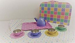 Bubbadoo BD0028 20pc Kids Tin Tea Set