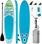 FunWater Inflatable Paddle Board Stand Up Paddleboards for Adults SUP with Accessories