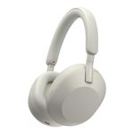 Sony WH-1000XM5 Noise Cancelling Wireless Over-Ear Headphones, Bluetooth, Clear Call Quality, Hi-Res, Up to 30hr Battery Life, Quick Charge, Alexa & Google Assistant, iOS & Android - Silver