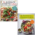 The 30 Minute Diabetes Cookbook & The Reverse Your Diabetes Cookbook By Katie Caldesi, Giancarlo Caldesi 2 Books Collection Set