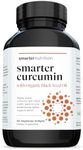 Smarter Nutrition Curcumin Softgels - Potent & Bioavailable, Active Curcumin Standardized to 95% Tetrahydrocurcuminoids with AstraGin Black Cumin Seed Oil & Ginger (60 Count (Pack of 1)