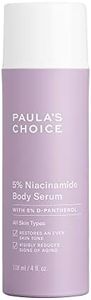 Paula's Choice 5% Niacinamide Body Serum Treatment with Vitamin B3 & B5, Lotion for Discolouration, Redness, Wrinkles & Fine Lines and Uneven Tone on Body, Chest, Arms & Legs, For All Skin Types Including Blemish-Prone, Fragrance-free & Paraben-free, 118ml