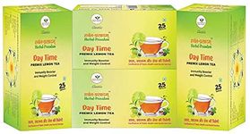 Herbal Prasadam Green Tea Powder(Premix Lemon) Pack Of 4, 100 Sachets, 250 Grams