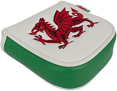 Asbri Golf Wales Mallet Putter Cover