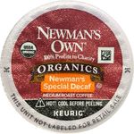 Newman's Own Organics Special Decaf Keurig K-Cups Coffee, 12 Count