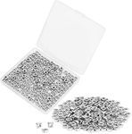 Powlankou 200 Pieces 304 Stainless Steel M3 Square Nuts