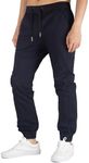 ITALYMORN Mens Work Joggers with Po