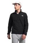 THE NORTH FACE Men's Alpine Polartec 100 ½ Zip, TNF Black, Large