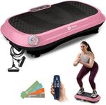 Lifepro Waver Vibration Plate Exercise Machine – High-Intensity Vibration for Muscle Activation, Full-Body Workout Vibrating Platform with Loop Bands, Fitness Equipment for Strength Toning & Fat Loss